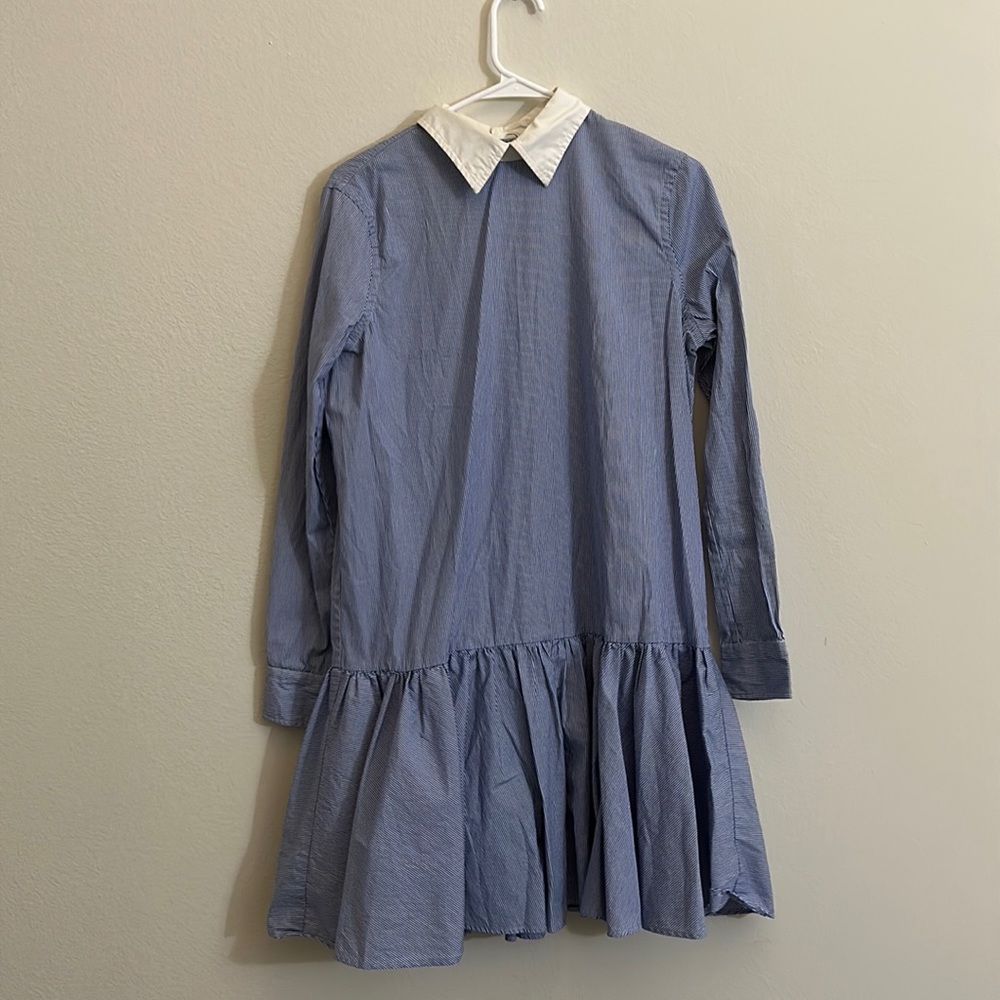 Ralph Lauren blue-shirt dress